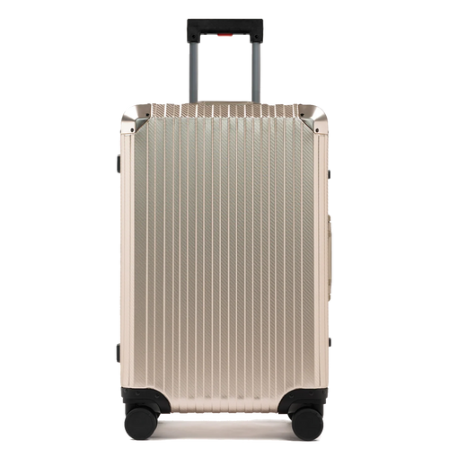 Aluminum Travel Case - Champagne