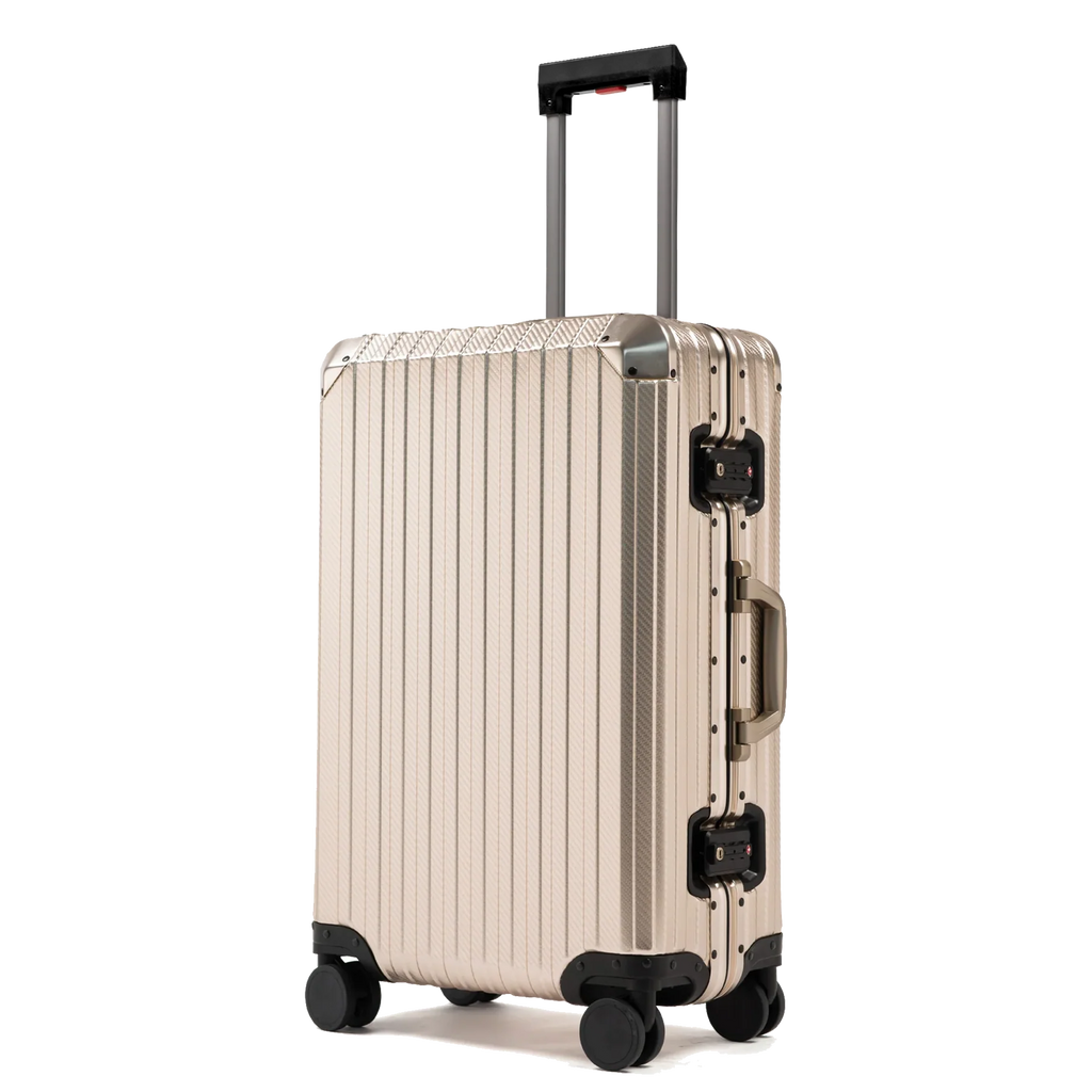 Aluminum Travel Case - Champagne